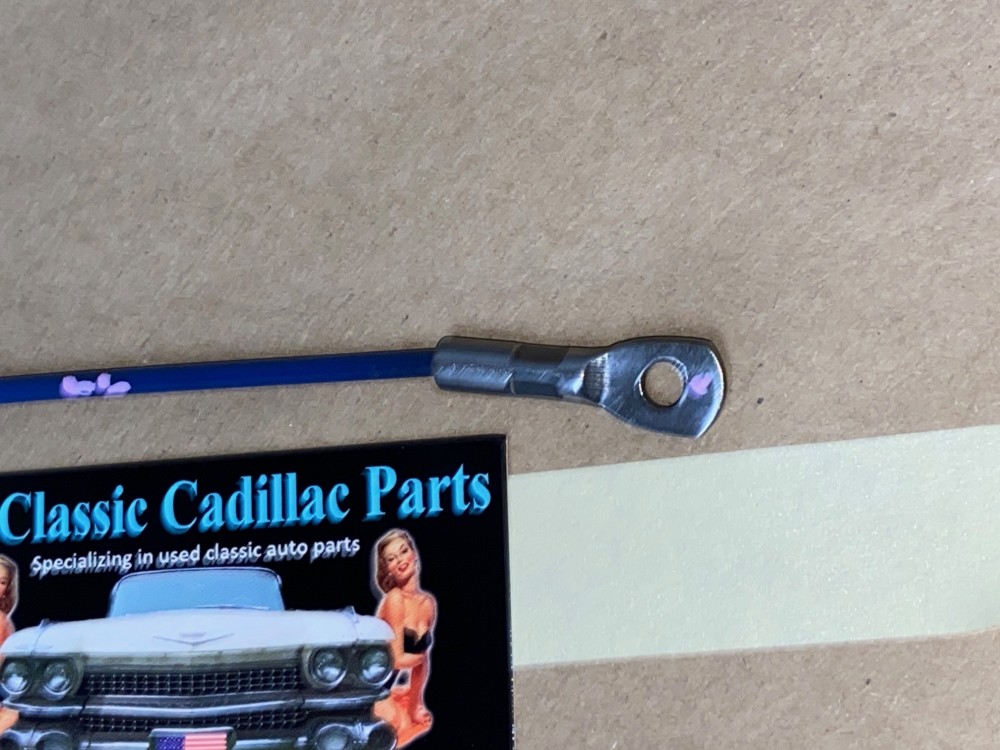 OEM 1977 1978 1979 1980 Cadillac Fleetwood Deville 425 Engine THROTTLE ACCELERATOR CABLE #1619902 - Image 5