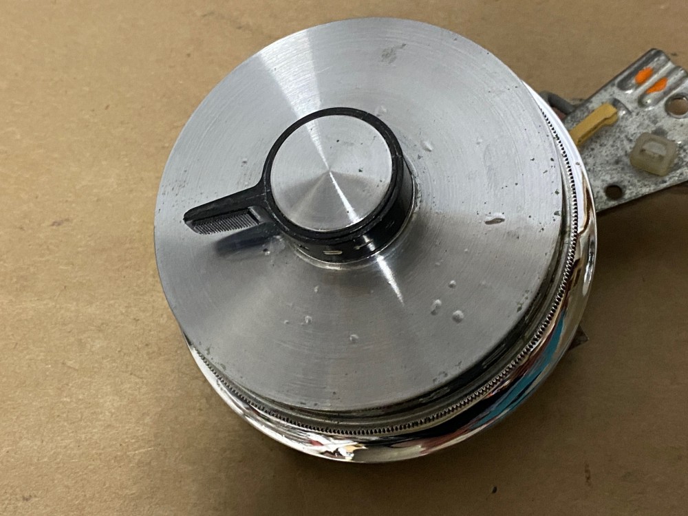 OEM 1967 Cadillac Fleetwood Deville Calais DASH CRUISE CONTROL SWITCH & THUMBWHEEL **UNTESTED** #1495113/#1490170 - Image 3