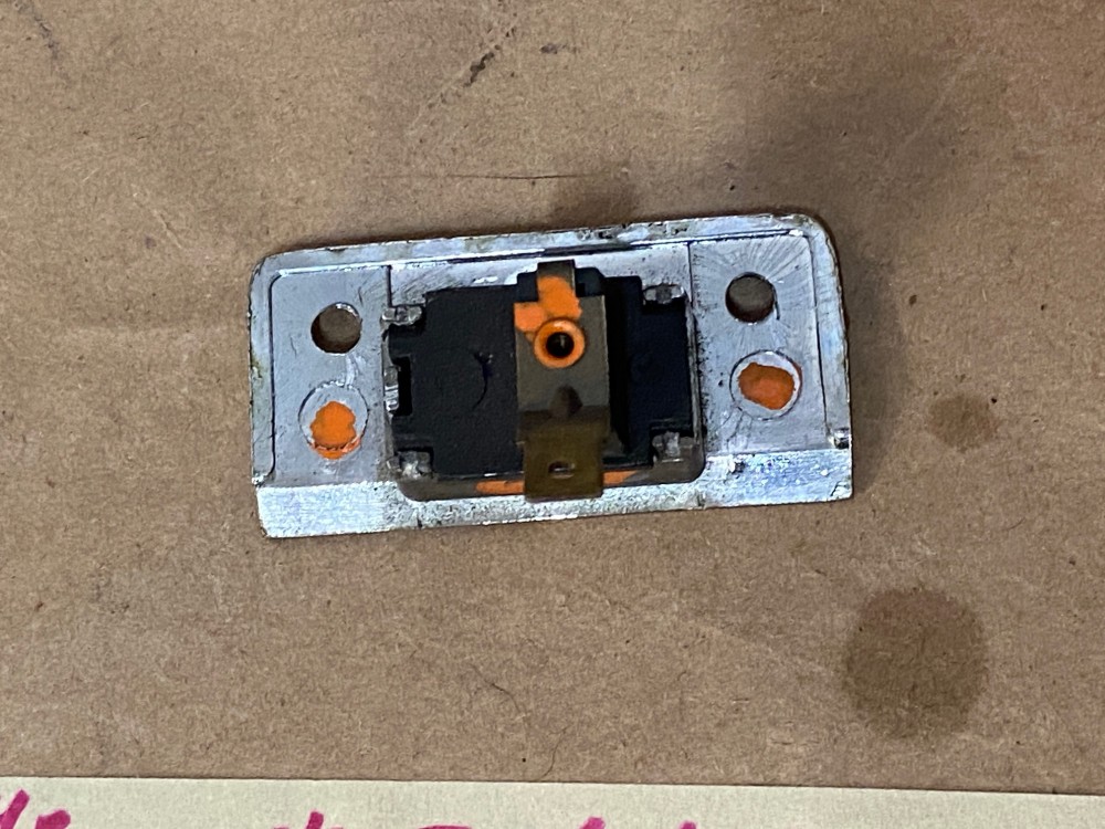 OEM 1961 1962 1963 1964 1965 1966 1967 1968 1969 1970 Cadillac Deville Eldorado 1965 1966 1967 1968 1969 1970 Calais Fleetwood CENTER UNDER DASH COURTESY LIGHT SWITCH & BEZEL TESTED - Image 7