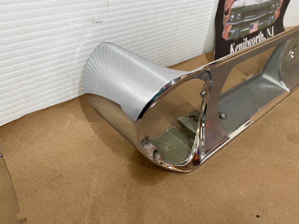 OEM 1962 Cadillac Deville Eldorado Fleetwood CHROME DASH INSTRUMENT CLUSTER SPEEDOMETER GAUGES RADIO BEZEL #3512568/#1477453 - Image 12