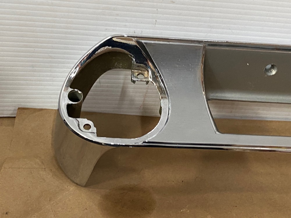 OEM 1962 Cadillac Deville Eldorado Fleetwood CHROME DASH INSTRUMENT CLUSTER SPEEDOMETER GAUGES RADIO BEZEL #3512568/#1477453 - Image 3