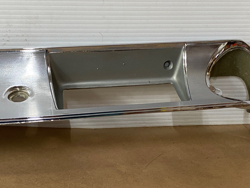 OEM 1962 Cadillac Deville Eldorado Fleetwood CHROME DASH INSTRUMENT CLUSTER SPEEDOMETER GAUGES RADIO BEZEL #3512568/#1477453 - Image 14