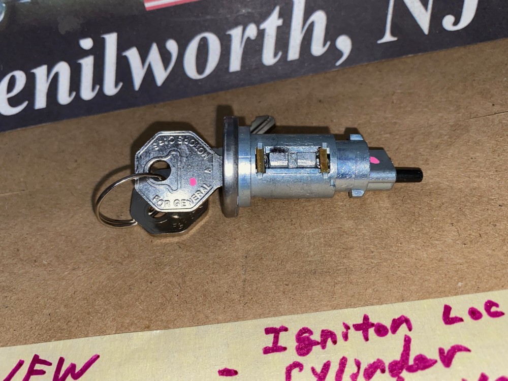 NEW 1968 CADILLAC DEVILLE ELDORADO FLEETWOOD CALAIS IGNITION LOCK CYLINDER WITH KEYS - Image 5
