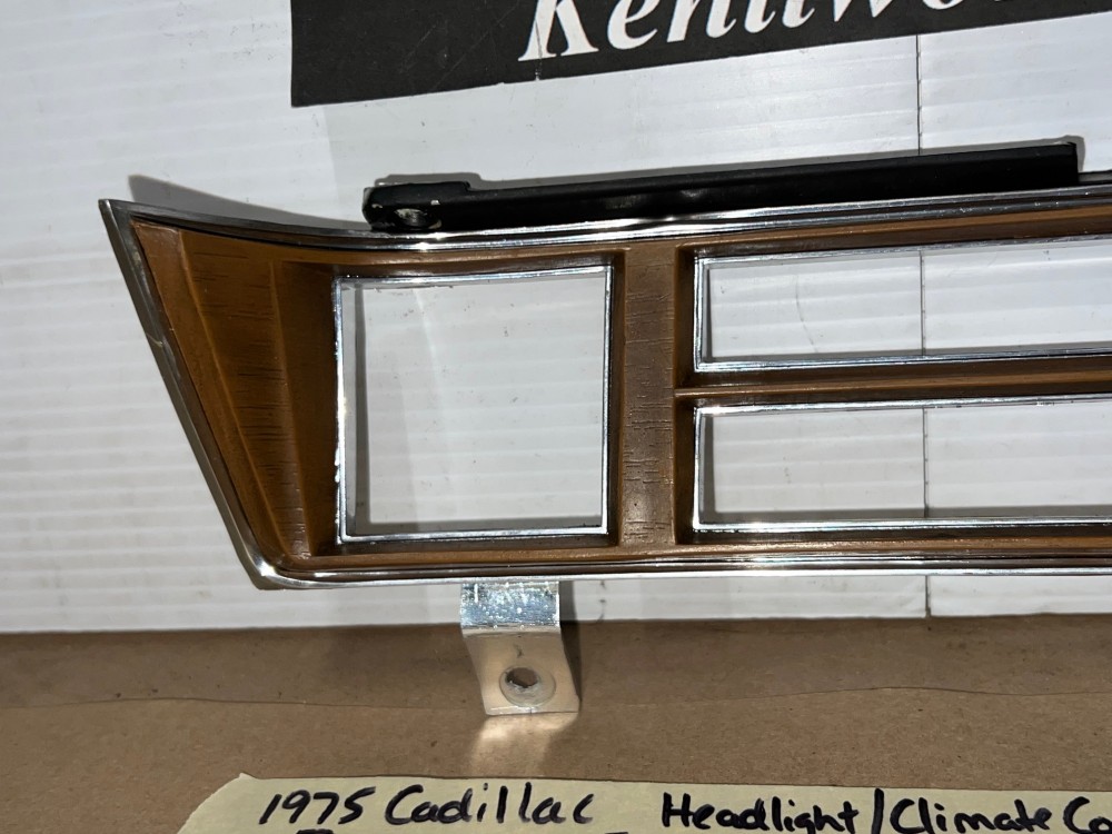 1974 1975 1976 Cadillac Deville Calais Fleetwood 1974 1975 1976 1977 1978 Eldorado DASH CLIMATE CONTROL HEADLIGHT CRUISE CONTROL SWITCH BEZEL #1602437 - Image 16