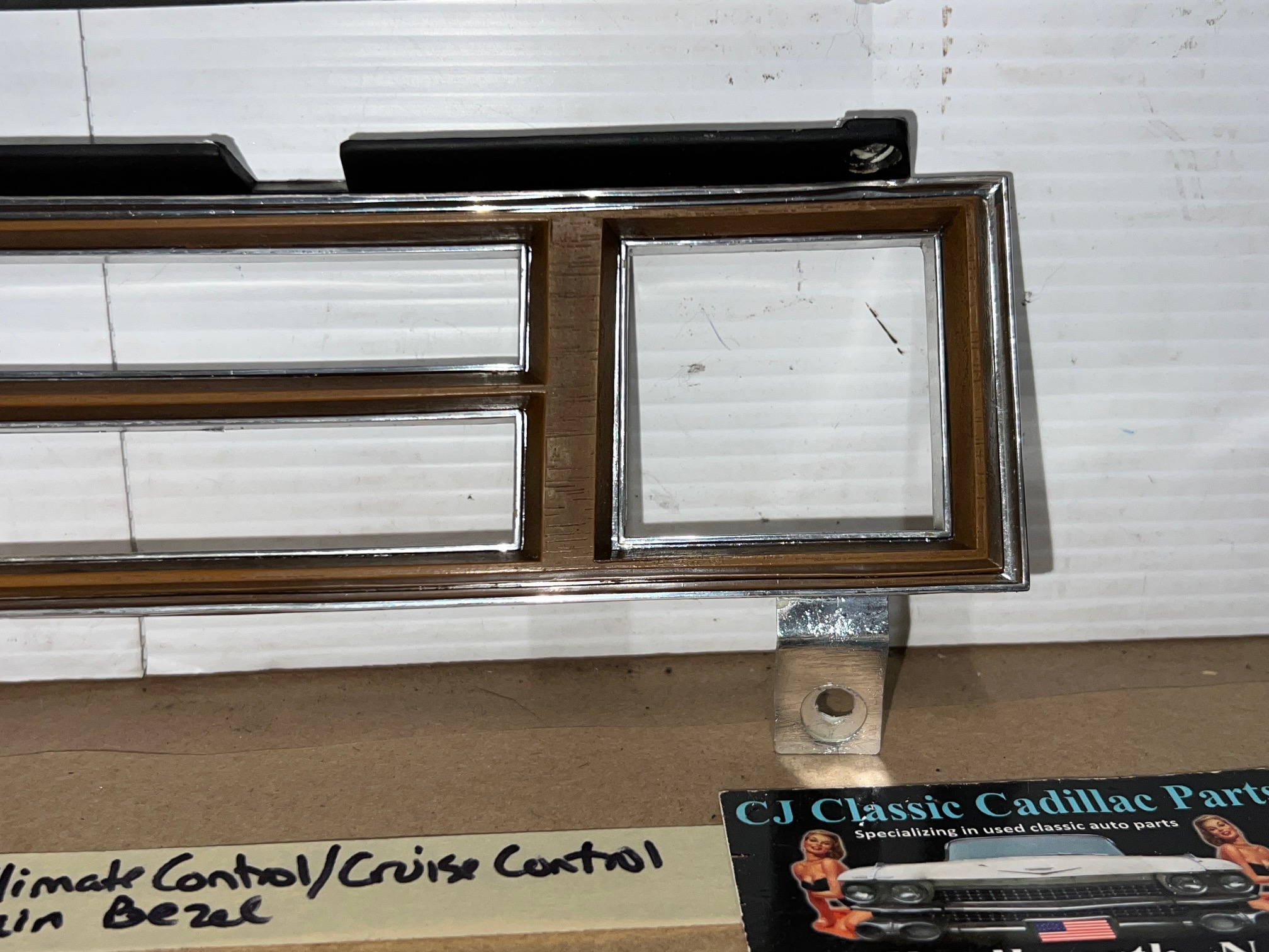 1974 1975 1976 Cadillac Deville Calais Fleetwood 1974 1975 1976 1977 1978 Eldorado DASH CLIMATE CONTROL HEADLIGHT CRUISE CONTROL SWITCH BEZEL #1602437 - Image 14