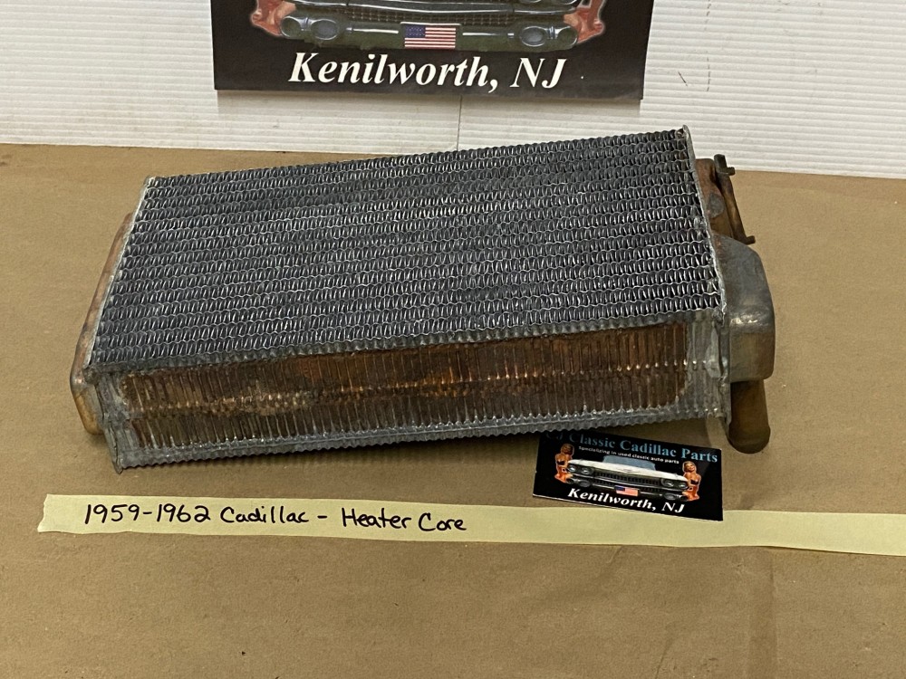RE-CORED 1959 1960 1961 1962 CADILLAC DEVILLE ELDORADO FLEETWOOD 1959 1960 1961 1962 1963 1964 COMMERCIAL CHASSIS LIMO SERIES 75 FLEETWOOD HARRISON HEATER CORE #3144756 - Image 7