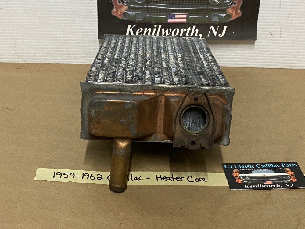 RE-CORED 1959 1960 1961 1962 CADILLAC DEVILLE ELDORADO FLEETWOOD 1959 1960 1961 1962 1963 1964 COMMERCIAL CHASSIS LIMO SERIES 75 FLEETWOOD HARRISON HEATER CORE #3144756 - Image 11