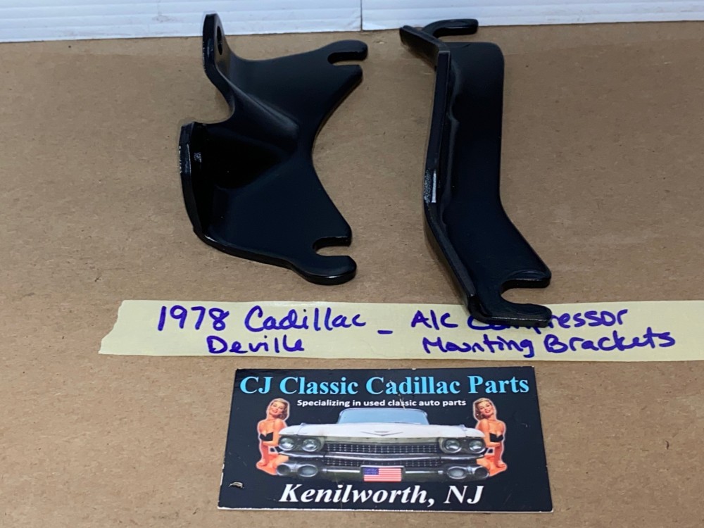 OEM 1977 1978 1979 Cadillac Deville Fleetwood Eldorado 425 Engine A/C COMPRESSOR MOUNTING BRACKETS - Image 6