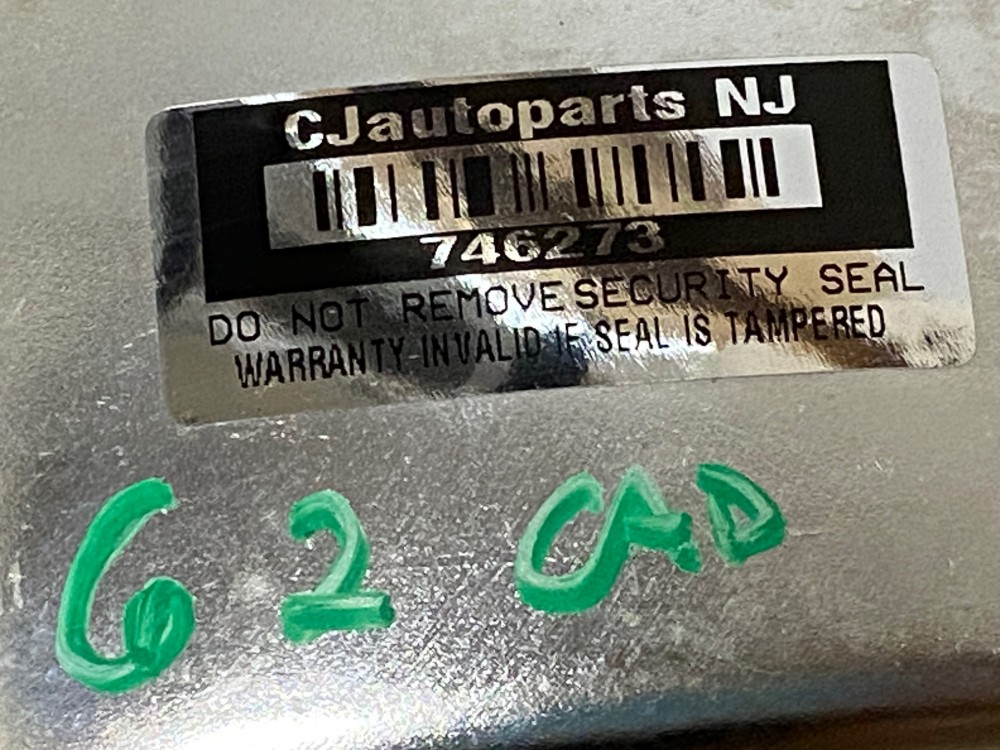 OEM 1962 Cadillac Deville Eldorado Fleetwood BRAKE LIGHT TAIL LIGHT ALUMINUM ESCUTCHEON INSERT BEZEL #1477414 - Image 15