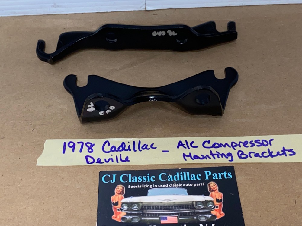 OEM 1977 1978 1979 Cadillac Deville Fleetwood Eldorado 425 Engine A/C COMPRESSOR MOUNTING BRACKETS - Image 5