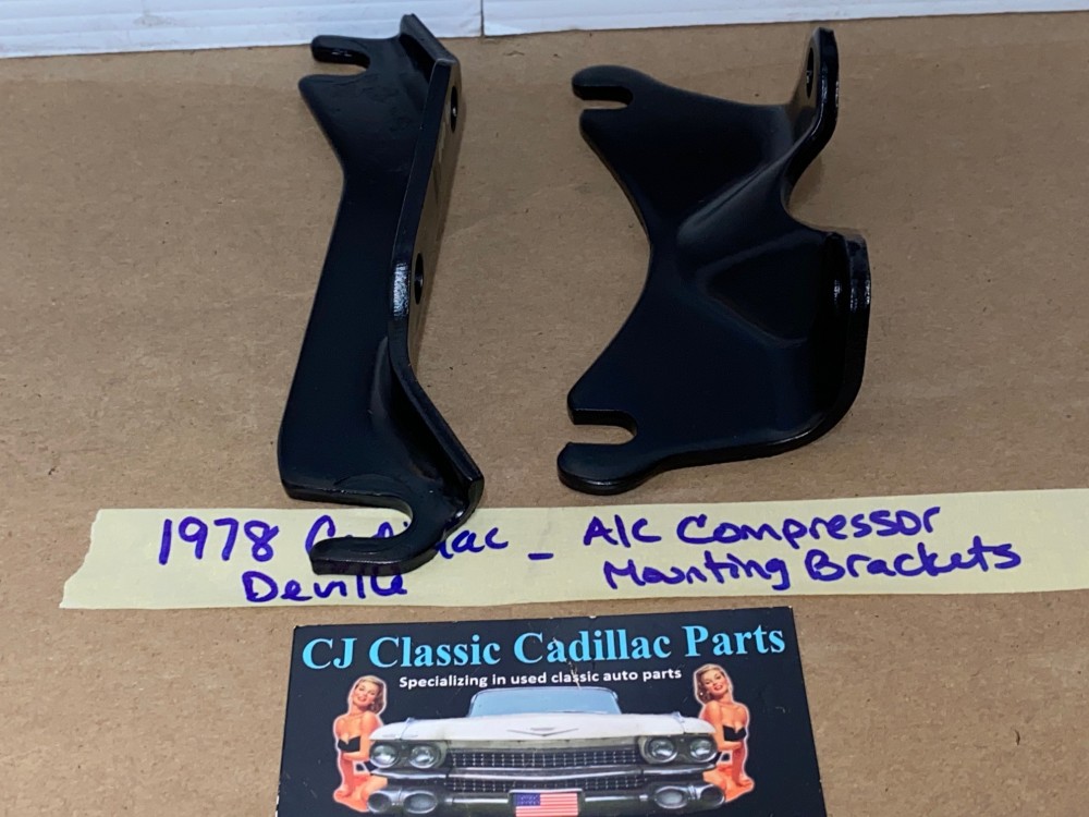 OEM 1977 1978 1979 Cadillac Deville Fleetwood Eldorado 425 Engine A/C COMPRESSOR MOUNTING BRACKETS - Image 4