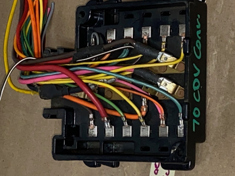 OEM 1970 Cadillac Deville Fleetwood Calais UNDER DASH FUSE BOX PANEL - Image 12