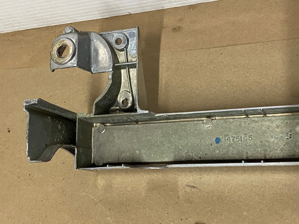 OEM 1961 CADILLAC DEVILLE ELDORADO FLEETWOOD CENTER DASH CLIMATE CONTROL CHROME BEZEL TRIM #1475165 - Image 12