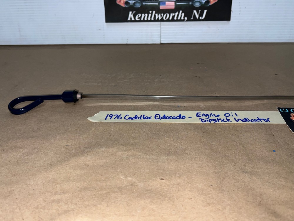 OEM 1970 1971 1972 1973 1974 1975 1976 1977 1978 Cadillac Eldorado 425/500 Engine OIL LEVEL INDICATOR DIPSTICK #1495864 - Image 6