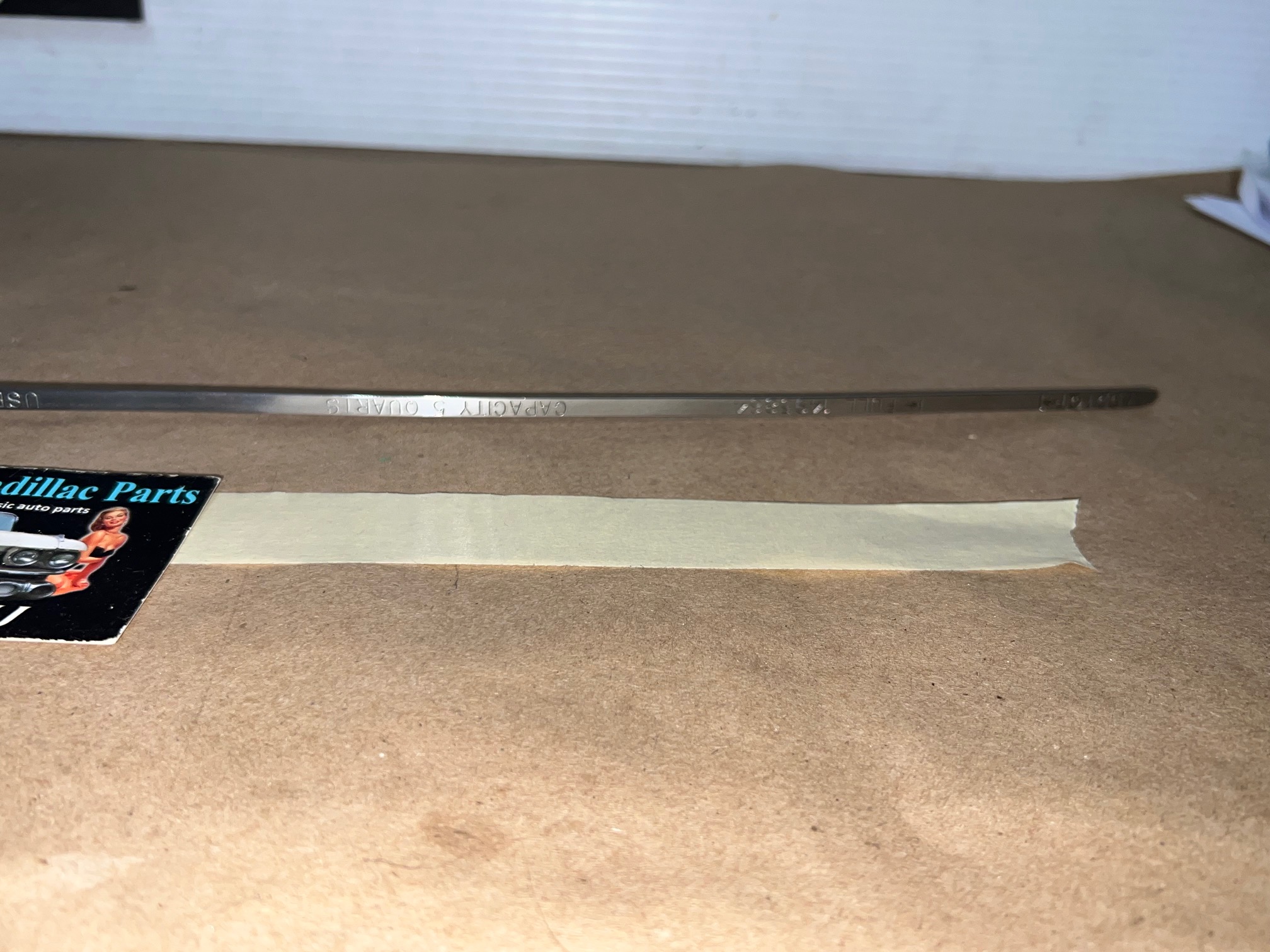 OEM 1970 1971 1972 1973 1974 1975 1976 1977 1978 Cadillac Eldorado 425/500 Engine OIL LEVEL INDICATOR DIPSTICK #1495864 - Image 12