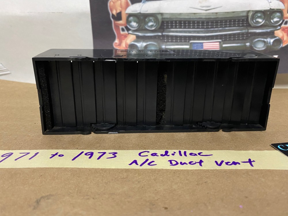 OEM 1971 1972 1973 Cadillac Deville Eldorado Fleetwood Calais DASH A/C AIR CONDITIONING HEATER DUCT VENT #1496696 - Image 9
