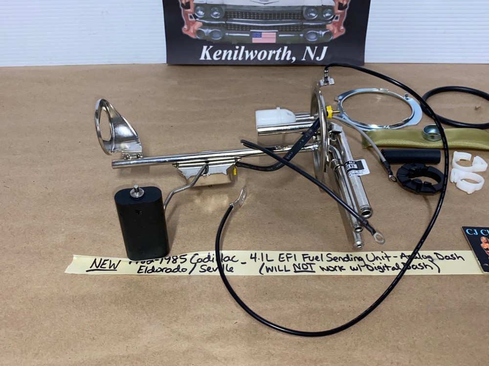 NEW 1982 1983 1984 1985 Cadillac Eldorado Seville 4.1L EFI FUEL SENDING UNIT 3/8" ANALOG DASH - Image 3