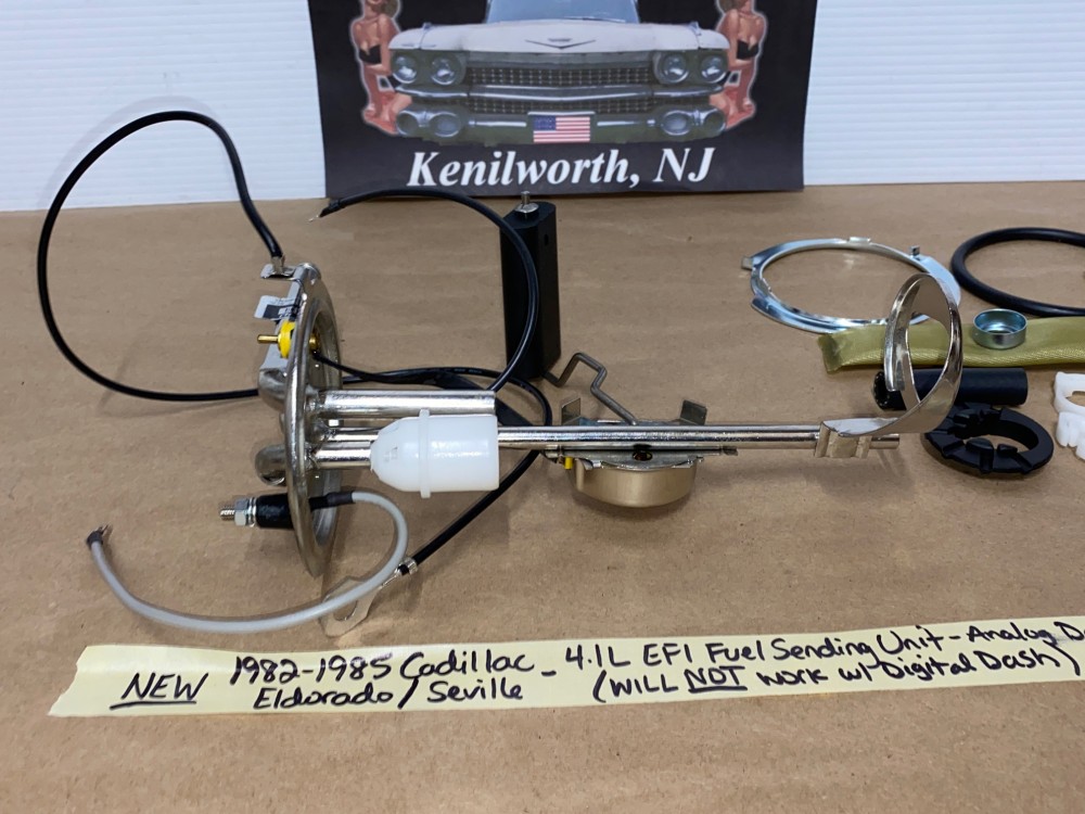 NEW 1982 1983 1984 1985 Cadillac Eldorado Seville 4.1L EFI FUEL SENDING UNIT 3/8" ANALOG DASH - Image 6