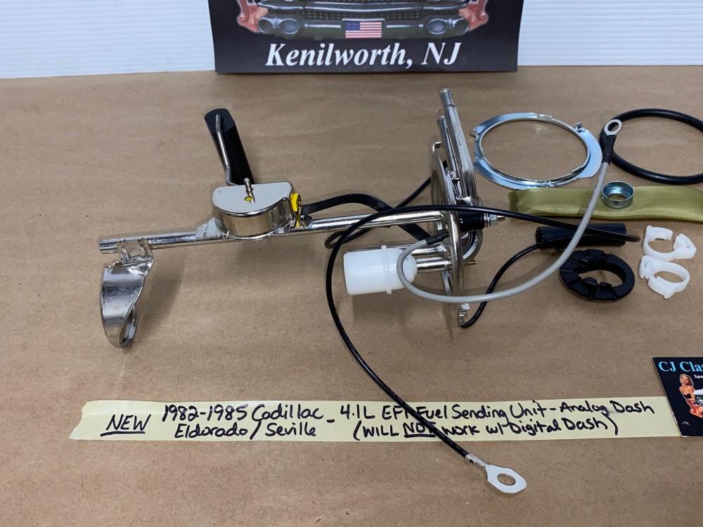 NEW 1982 1983 1984 1985 Cadillac Eldorado Seville 4.1L EFI FUEL SENDING UNIT 3/8" ANALOG DASH - Image 11