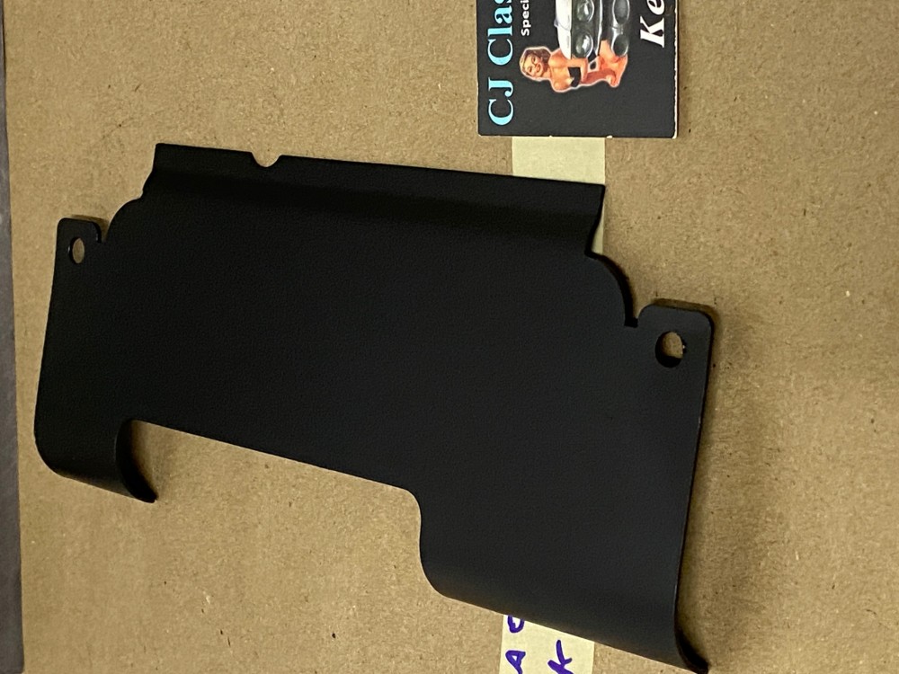 OEM 1965 1966 Cadillac Eldorado Deville Fleetwood Calais TRUNK LOCK LATCH COVER PLATE ACCESS PANEL - Image 7