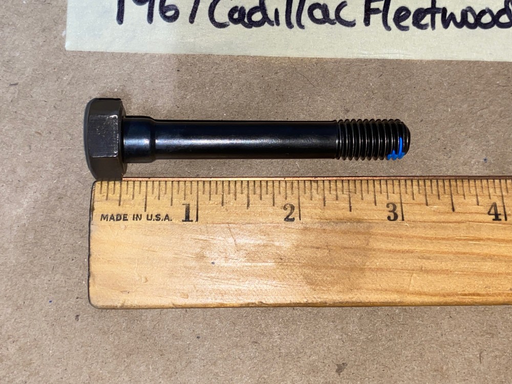 OEM 1967 Cadillac 429 Engine CYLINDER HEAD BOLTS - COMPLETE SET (INCLUDES ROCKER BOLTS) - Image 20