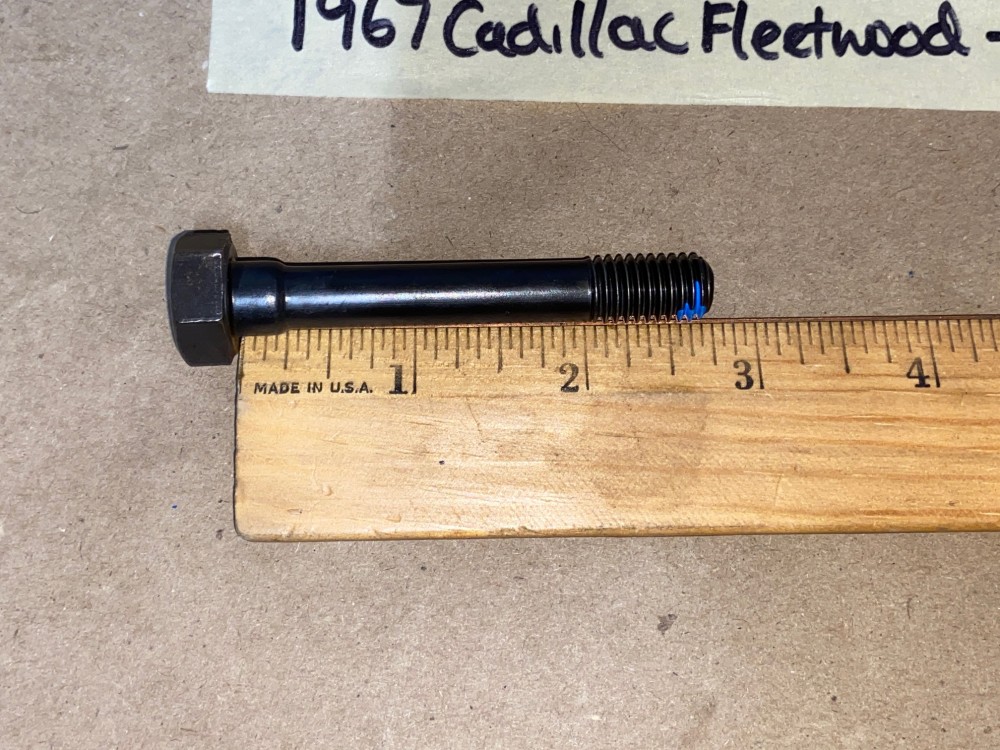OEM 1967 Cadillac 429 Engine CYLINDER HEAD BOLTS - COMPLETE SET (INCLUDES ROCKER BOLTS) - Image 21