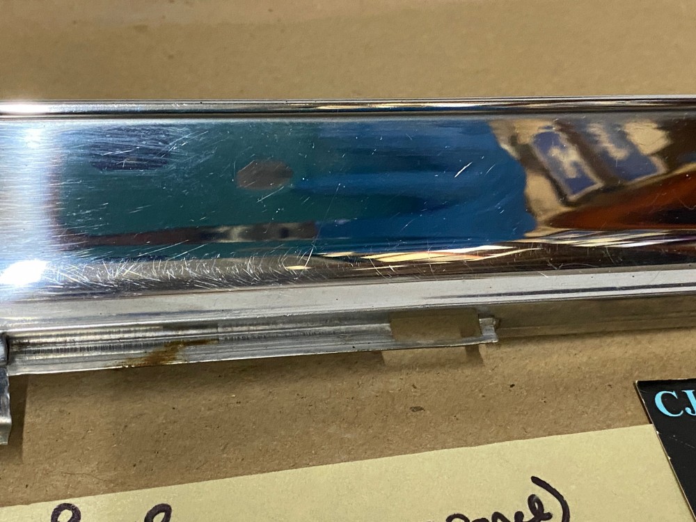OEM 1967 Cadillac Deville Convertible LEFT DRIVER SIDE REAR INTERIOR DOOR QUARTER PANEL MOLDING - Image 6