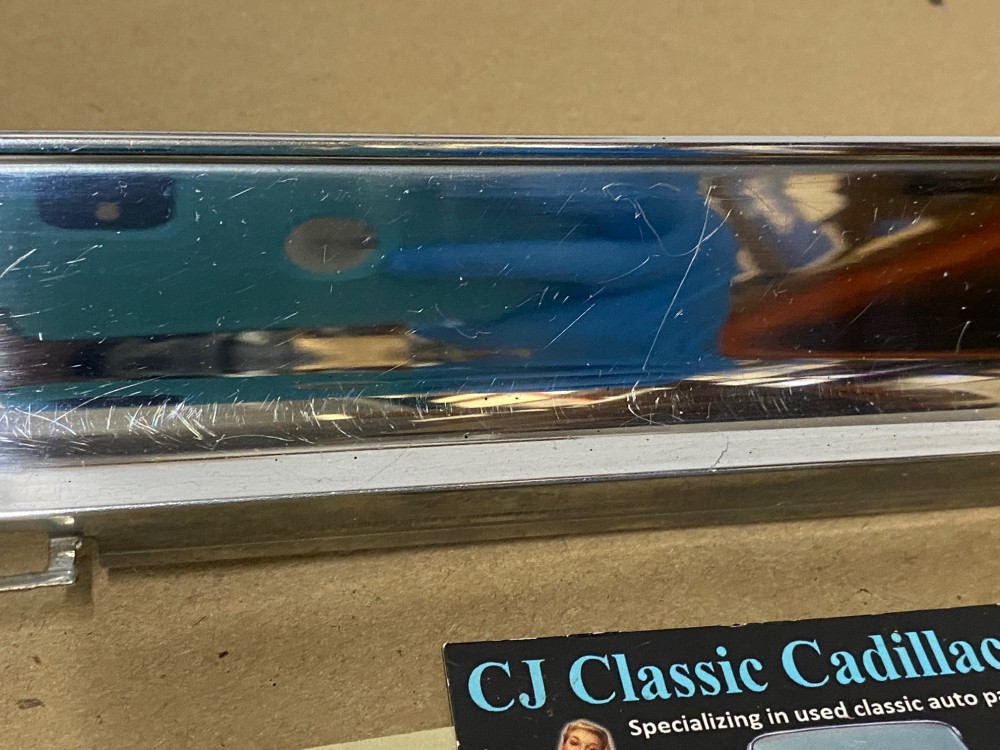 OEM 1967 Cadillac Deville Convertible LEFT DRIVER SIDE REAR INTERIOR DOOR QUARTER PANEL MOLDING - Image 7