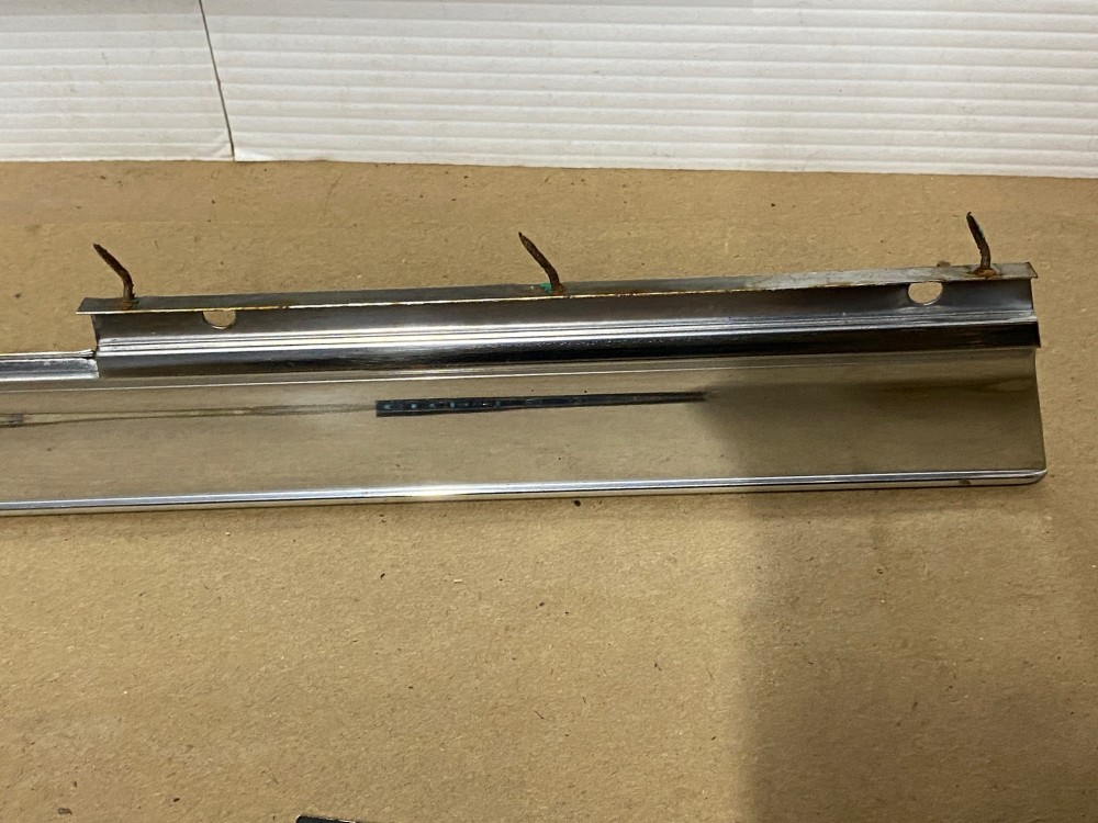 OEM 1967 Cadillac Deville Convertible LEFT DRIVER SIDE REAR INTERIOR DOOR QUARTER PANEL MOLDING - Image 22