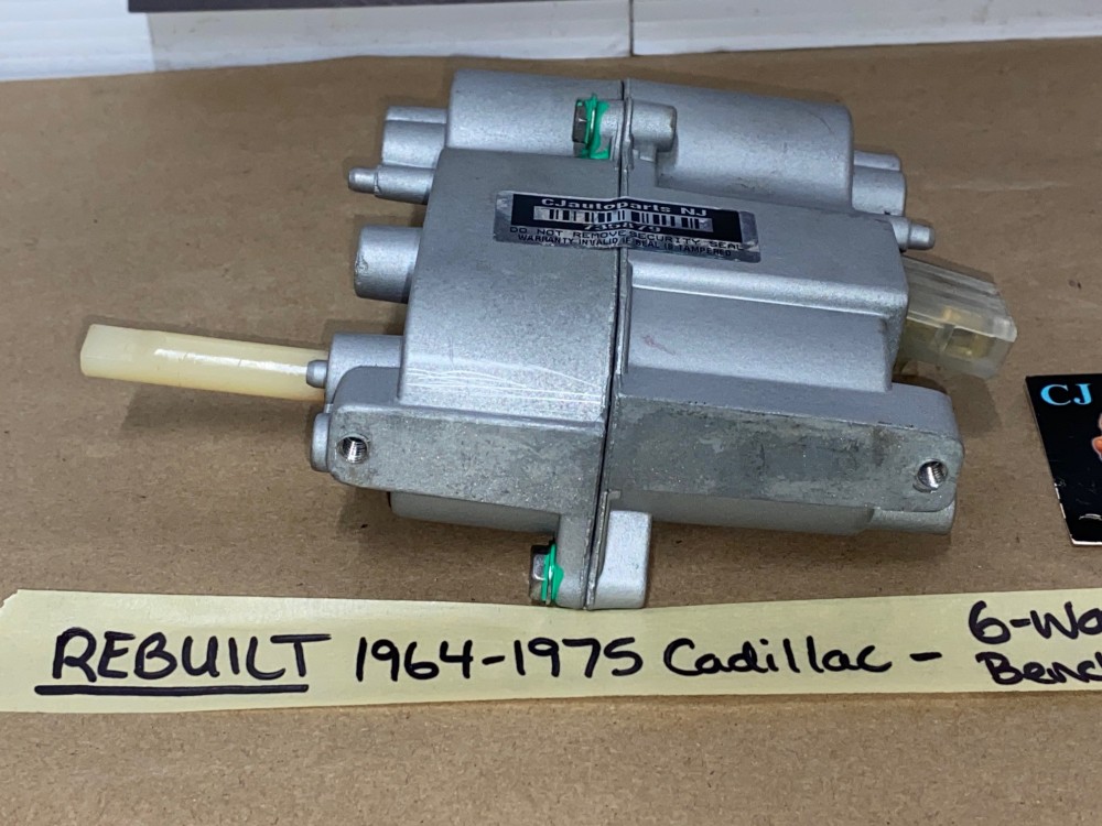 REBUILT 1965 1966 1967 1968 1969 1970 1971 1972 1973 1974 1975 CADILLAC DEVILLE ELDORADO CALAIS FLEETWOOD 6 WAY POWER BENCH SEAT TRANSMISSION #9707156 - Image 5
