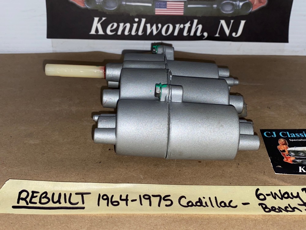 REBUILT 1965 1966 1967 1968 1969 1970 1971 1972 1973 1974 1975 CADILLAC DEVILLE ELDORADO CALAIS FLEETWOOD 6 WAY POWER BENCH SEAT TRANSMISSION #9707156 - Image 11