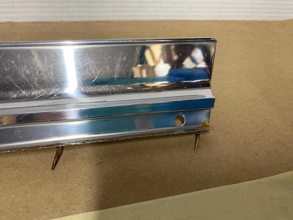OEM 1967 Cadillac Deville Convertible RIGHT PASSENGER SIDE REAR INTERIOR DOOR QUARTER PANEL MOLDING - Image 17