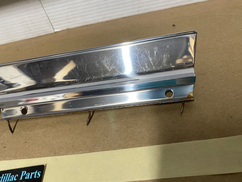 OEM 1967 Cadillac Deville Convertible RIGHT PASSENGER SIDE REAR INTERIOR DOOR QUARTER PANEL MOLDING - Image 16