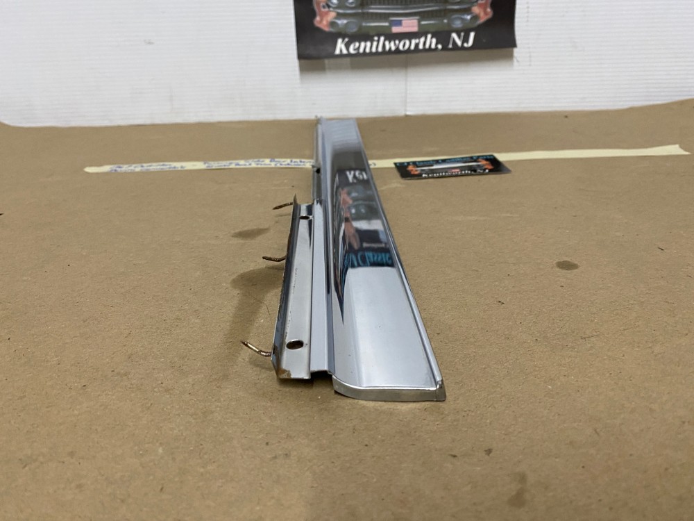 OEM 1967 Cadillac Deville Convertible RIGHT PASSENGER SIDE REAR INTERIOR DOOR QUARTER PANEL MOLDING - Image 11