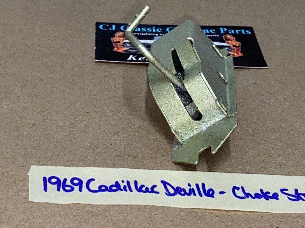 OEM 1968 1969 Cadillac Deville Eldorado Fleetwood Calais 4 BBL CARBURETOR CHOKE STOVE THERMOSTAT COIL BRACKET COVER #7037711/#35612 - Image 11