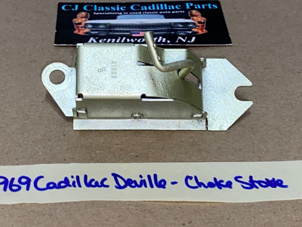OEM 1968 1969 Cadillac Deville Eldorado Fleetwood Calais 4 BBL CARBURETOR CHOKE STOVE THERMOSTAT COIL BRACKET COVER #7037711/#35612 - Image 10