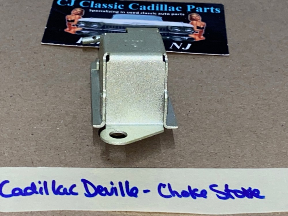 OEM 1968 1969 Cadillac Deville Eldorado Fleetwood Calais 4 BBL CARBURETOR CHOKE STOVE THERMOSTAT COIL BRACKET COVER #7037711/#35612 - Image 7