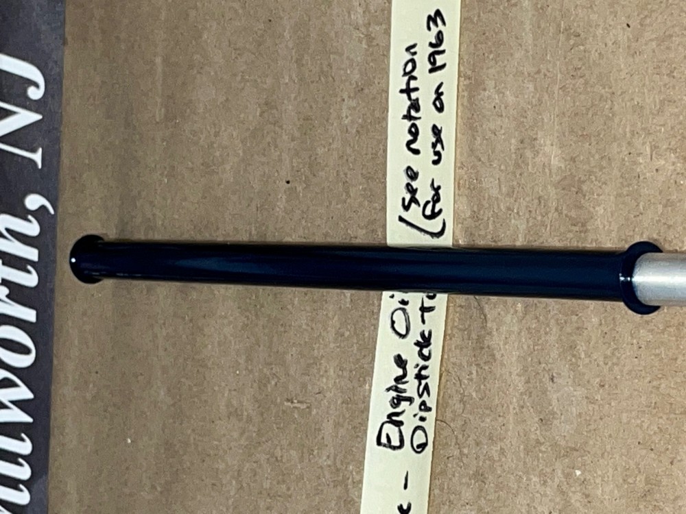 NEW 1959-1960, 1962 1963 1964 Cadillac Deville Eldorado Fleetwood 390/429 ENGINE OIL DIPSTICK TUBE #1471858 - Image 6