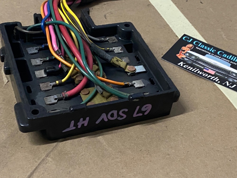 OEM 1967 Cadillac Deville Fleetwood Calais UNDER DASH FUSE BOX PANEL - Image 4