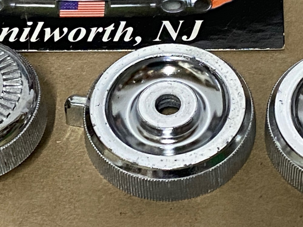 OEM 1971 1972 1973 Cadillac Fleetwood Deville Calais Eldordo DASH RADIO KNOBS #1497001 #1497099 - Image 14