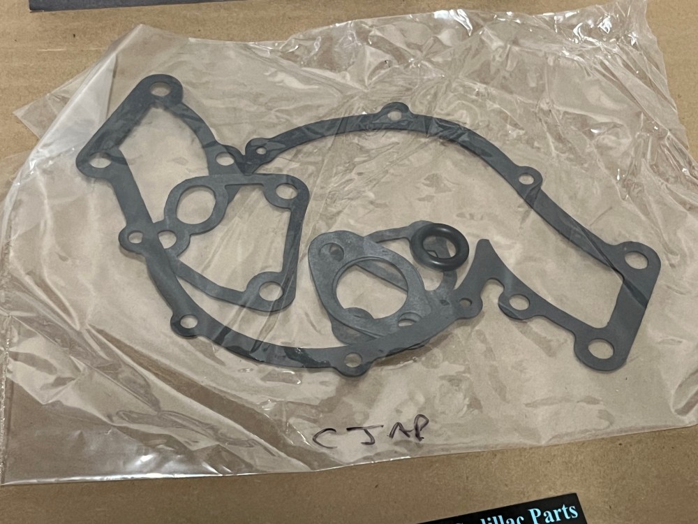 NEW 1963 1964 Cadillac Deville Eldorado Fleetwood Calais Series 62 390/429 ENGINE ALUMINUM WATER PUMP - 2 OUTLETS - WITH GASKET - Image 4