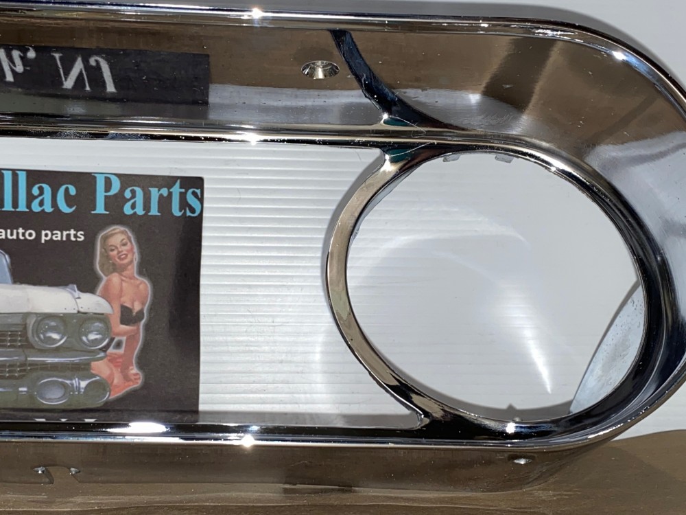 OEM 1965 1966 Cadillac Deville Eldorado Calais Fleetwood CHROME DASH SPEEDOMETER INSTRUMENT CLUSTER BEZEL TRIM #1482903 - Image 8