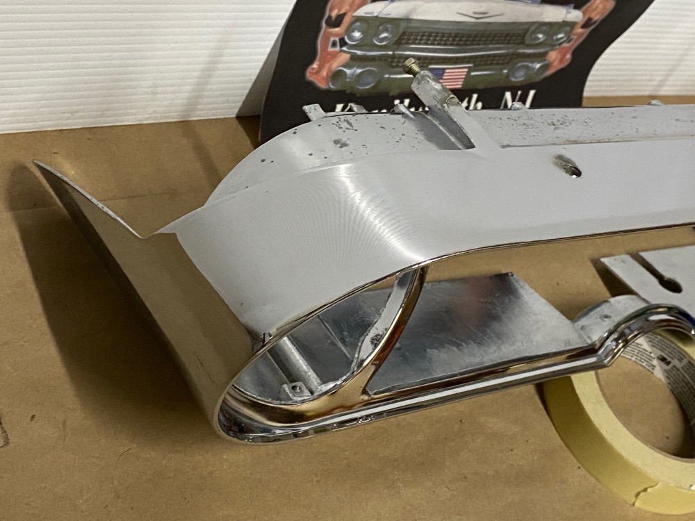 OEM 1965 1966 Cadillac Deville Eldorado Calais Fleetwood CHROME DASH SPEEDOMETER INSTRUMENT CLUSTER BEZEL TRIM #1482903 - Image 11
