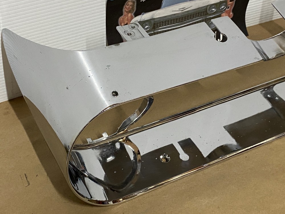 OEM 1965 1966 Cadillac Deville Eldorado Calais Fleetwood CHROME DASH SPEEDOMETER INSTRUMENT CLUSTER BEZEL TRIM #1482903 - Image 14