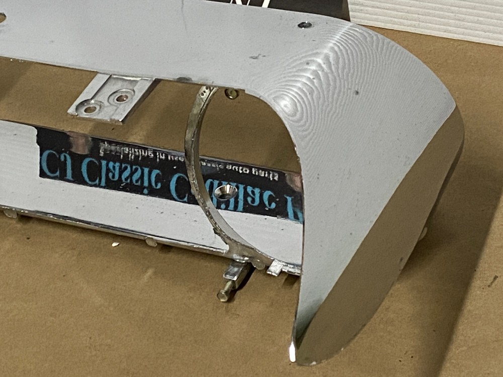 OEM 1965 1966 Cadillac Deville Eldorado Calais Fleetwood CHROME DASH SPEEDOMETER INSTRUMENT CLUSTER BEZEL TRIM #1482903 - Image 18