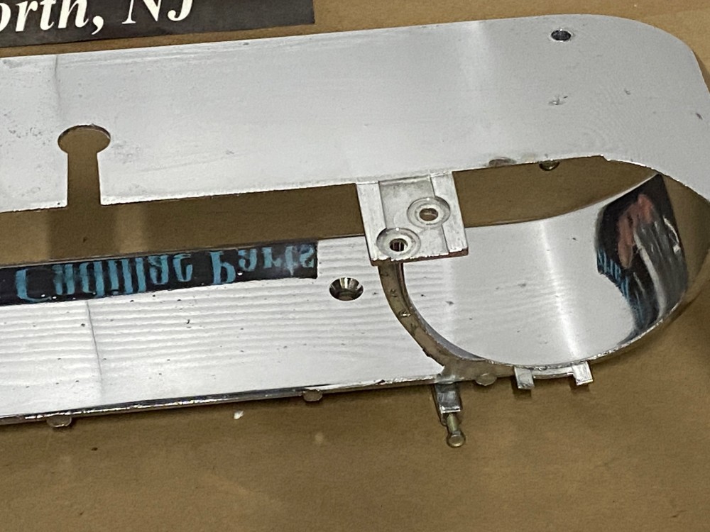 OEM 1965 1966 Cadillac Deville Eldorado Calais Fleetwood CHROME DASH SPEEDOMETER INSTRUMENT CLUSTER BEZEL TRIM #1482903 - Image 19