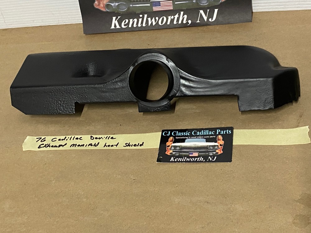 OEM 1971 1972 1973 1974 1975 1976 1977 1978 1980 1981 1982 1983 1984 Cadillac Deville Fleetwood Eldorado Calais 472/500 ENGINE LEFT DRIVER SIDE EXHAUST MANIFOLD HEAT SHIELD #3515425 - Image 11