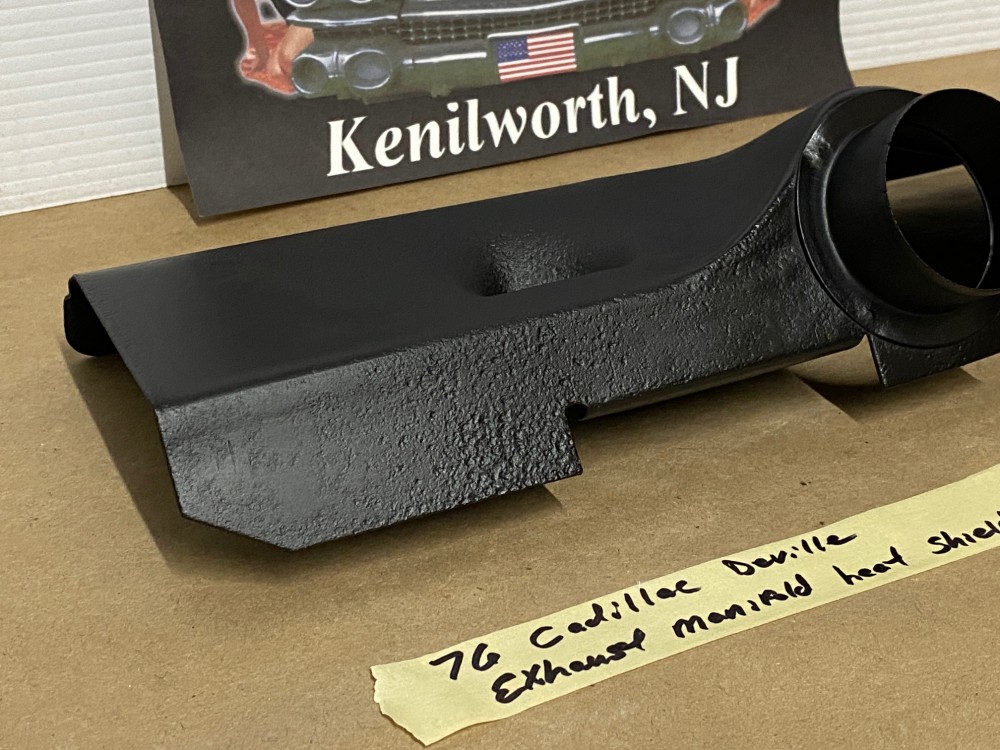 OEM 1971 1972 1973 1974 1975 1976 1977 1978 1980 1981 1982 1983 1984 Cadillac Deville Fleetwood Eldorado Calais 472/500 ENGINE LEFT DRIVER SIDE EXHAUST MANIFOLD HEAT SHIELD #3515425 - Image 7
