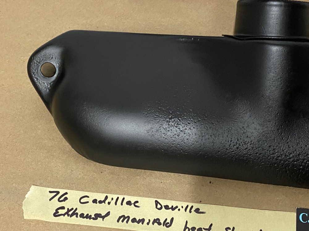 OEM 1971 1972 1973 1974 1975 1976 1977 1978 1980 1981 1982 1983 1984 Cadillac Deville Fleetwood Eldorado Calais 472/500 ENGINE LEFT DRIVER SIDE EXHAUST MANIFOLD HEAT SHIELD #3515425 - Image 4