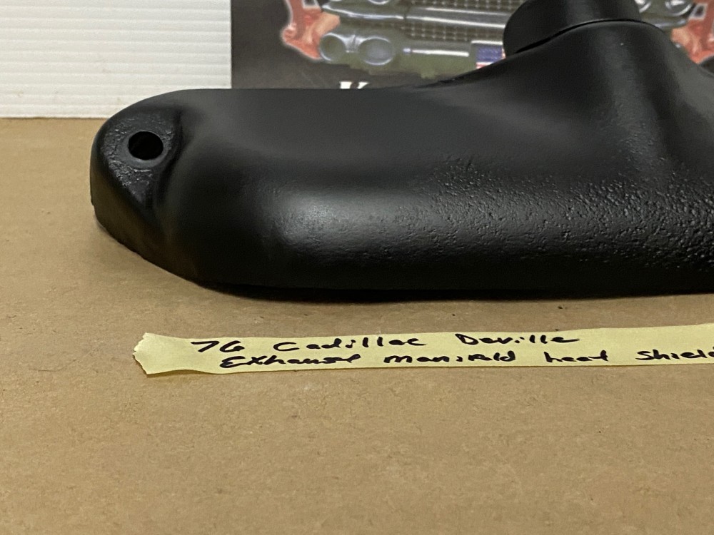 OEM 1971 1972 1973 1974 1975 1976 1977 1978 1980 1981 1982 1983 1984 Cadillac Deville Fleetwood Eldorado Calais 472/500 ENGINE LEFT DRIVER SIDE EXHAUST MANIFOLD HEAT SHIELD #3515425 - Image 2